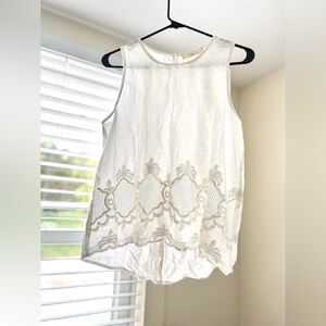 Elodie Classic White Blouse